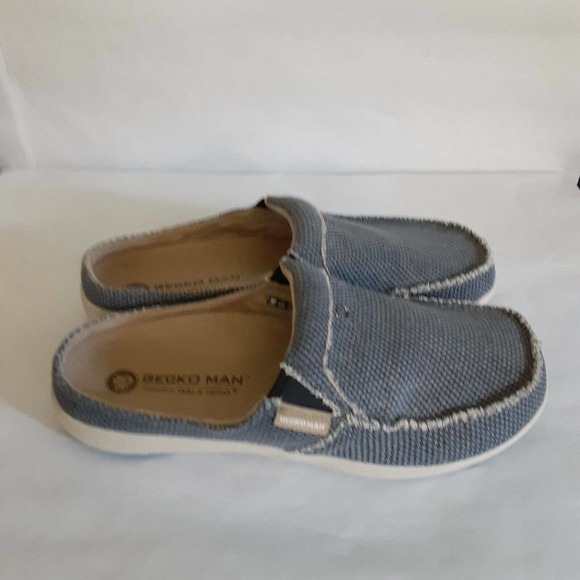 Gecko Man Slide sz 8M Casual,Comfort Slip on, Distressed,Arch Support,Orthotic main image 6